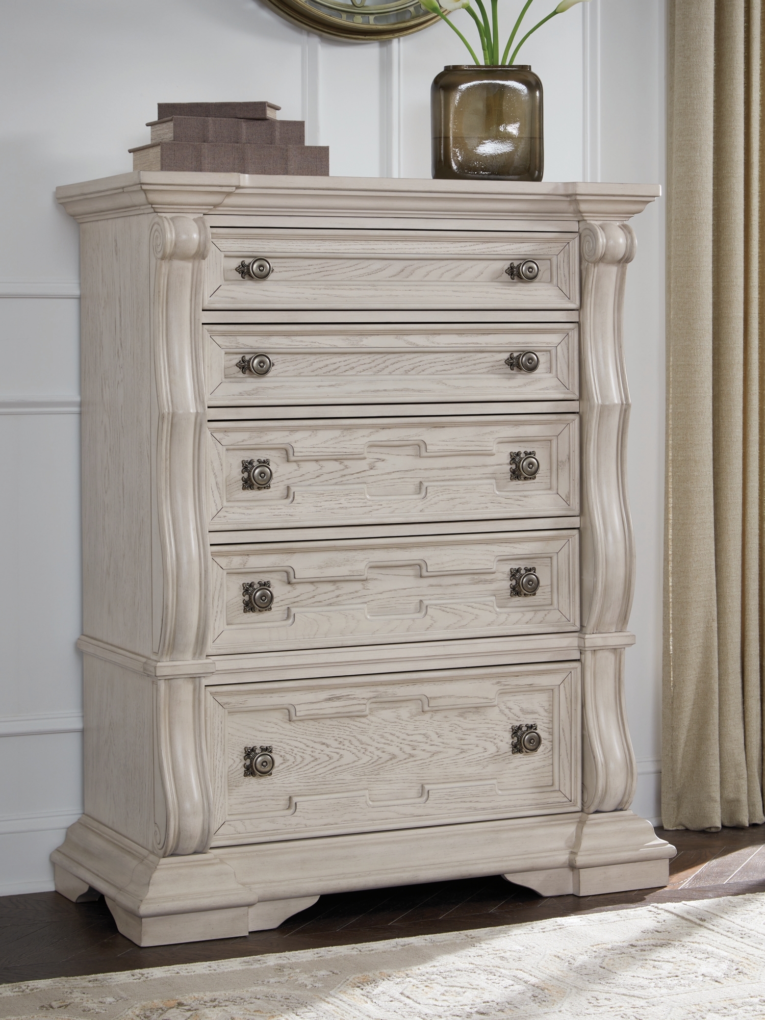 Signature Design by Ashley Bruchandi Five Drawer Chest