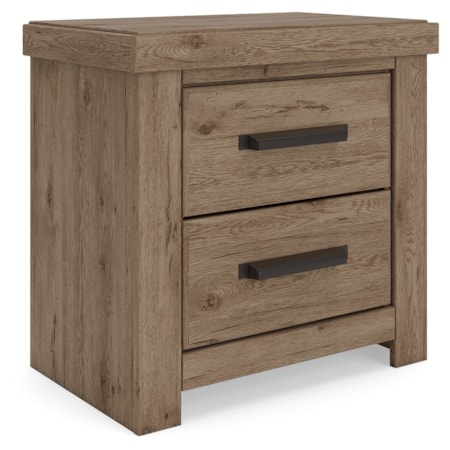2-drawer Nightstand