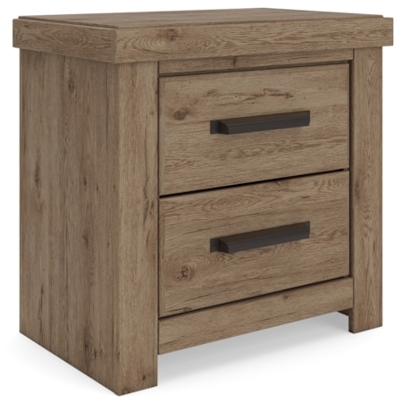 2-drawer Nightstand