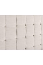 Button-tufted headboard