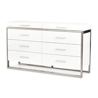 Contemporary 8-Drawer Dresser