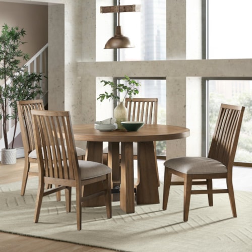 Mid-Century Modern 5-Piece Dining Set