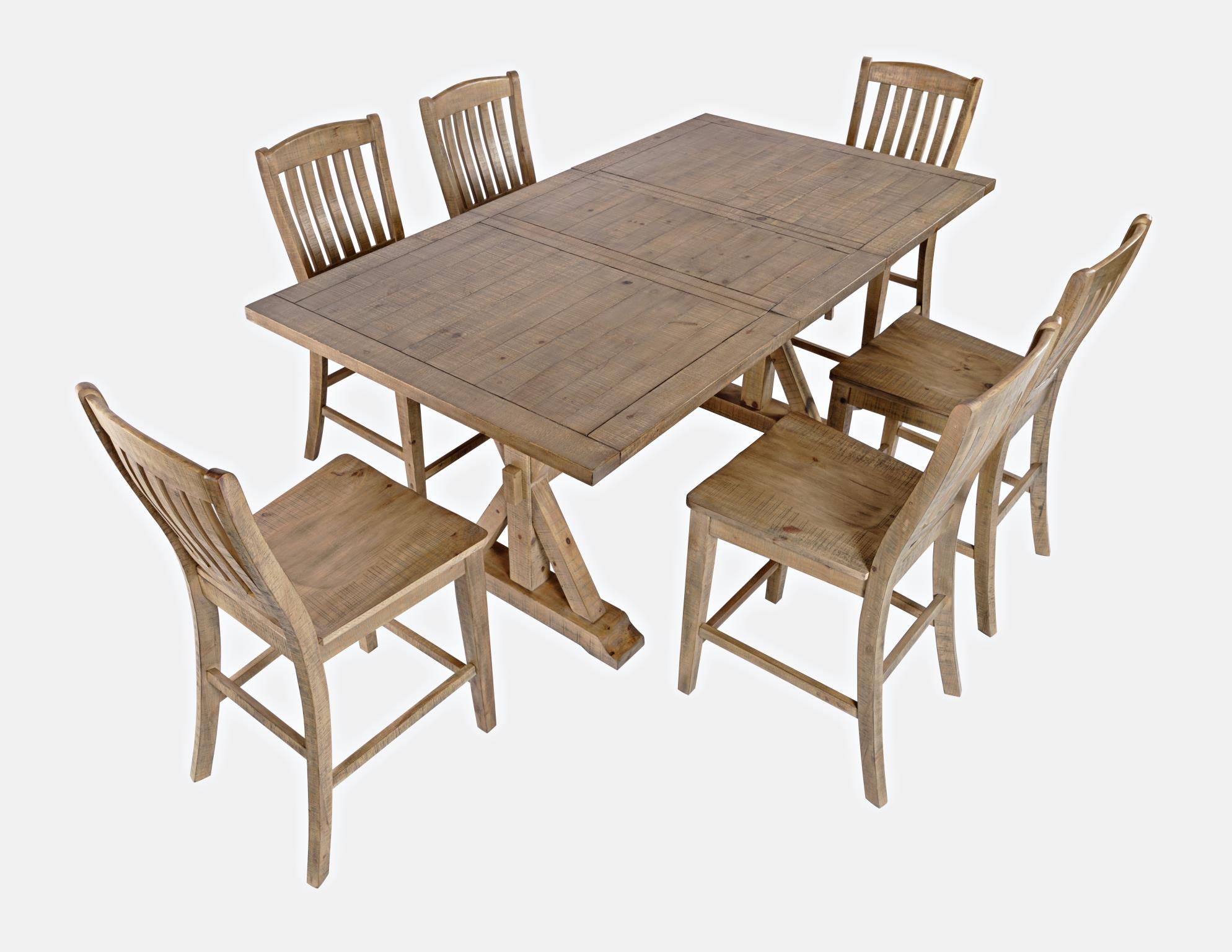 7-Piece Counter Table and Chair Set