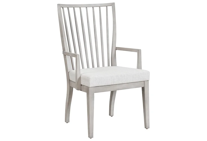 Modern Farmhouse Bowen Arm Chair by Universal at Mueller Furniture