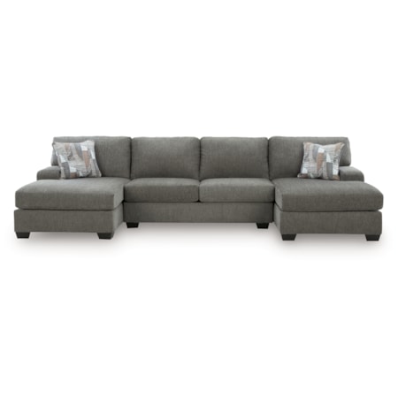 Sectional With Double Chaise
