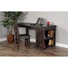 Sunny Designs Carriage House Bookcase Desk