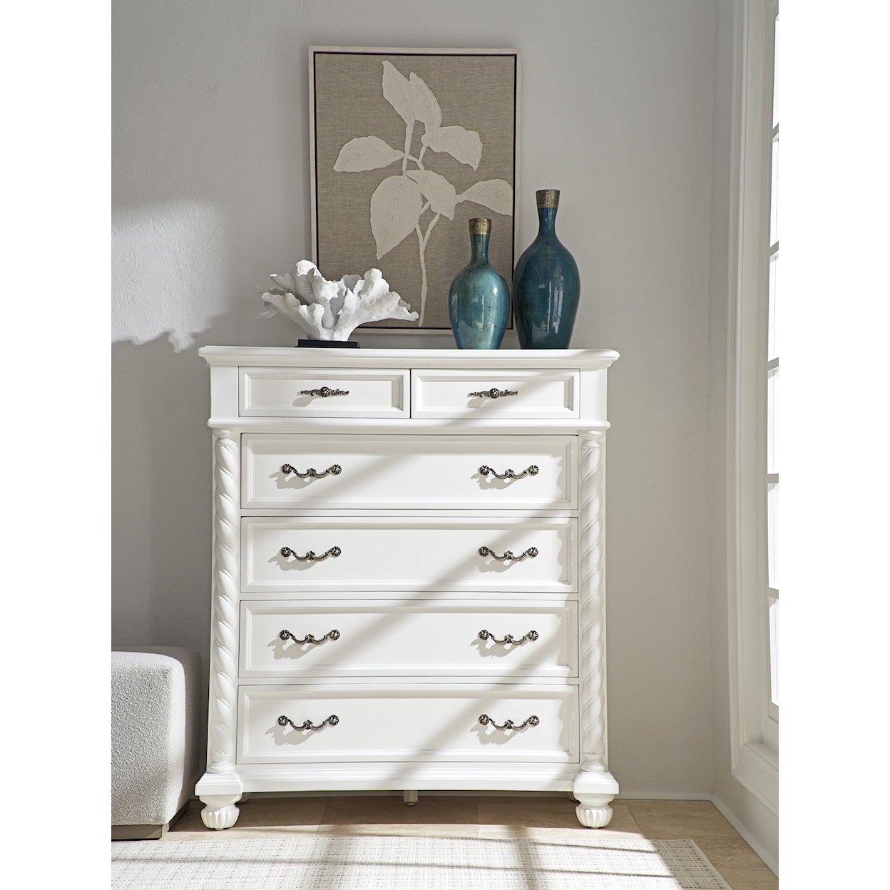 Barclay Butera Villa Blanca Palma Chest