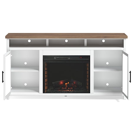 Fireplace TV Console