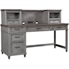 Aspenhome Caraway Pedestal Desk and Return