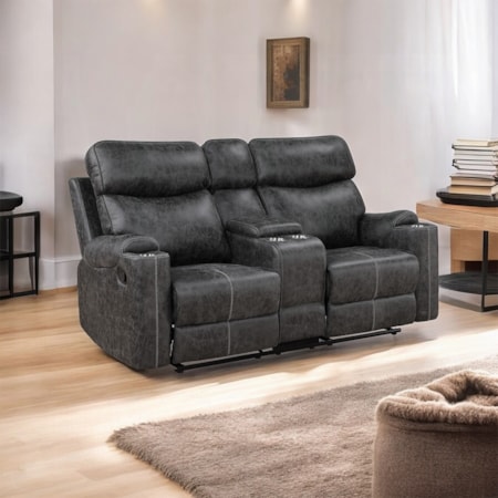 Manual Reclining Loveseat