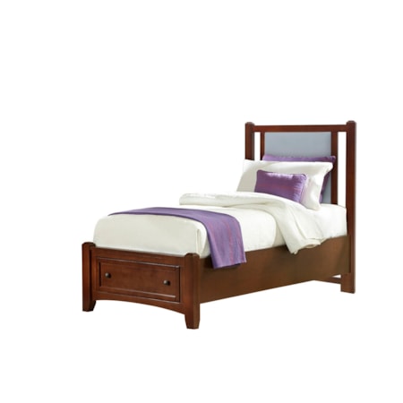 Upholstered Twin Bed