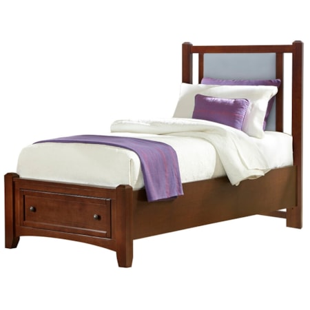 Upholstered Twin Bed