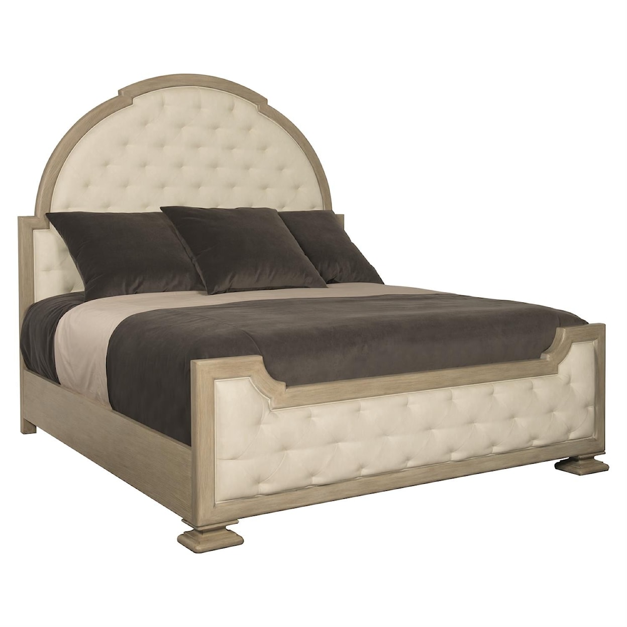 Bernhardt Santa Barbara Customizable King Upholstered Panel Bed