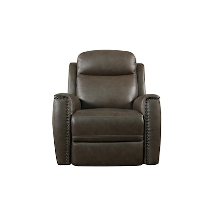 Power Recliner with Nailheads