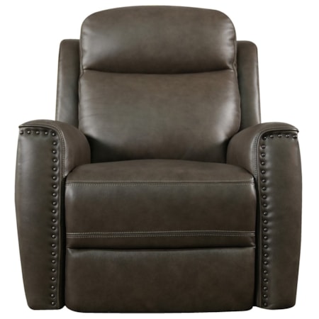 Power Recliner with Nailheads