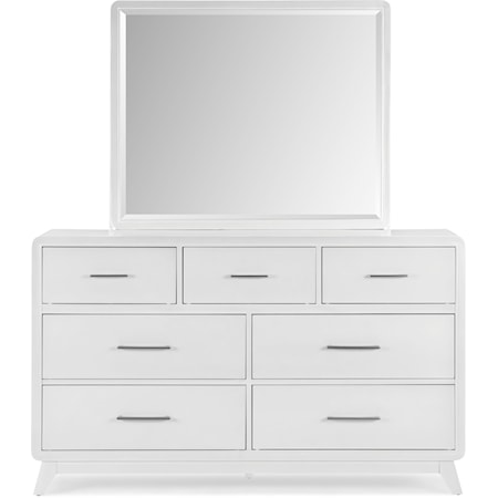 Dresser & Mirror Set