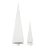 Uttermost Great Pyramids Great Pyramids Sculpture In White S/2
