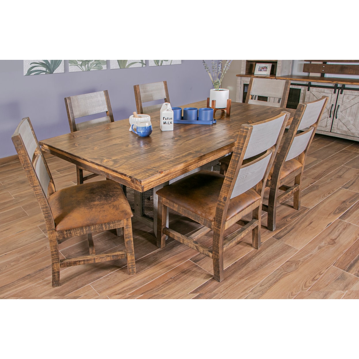 IFD International Furniture Direct Pueblo Dining Table