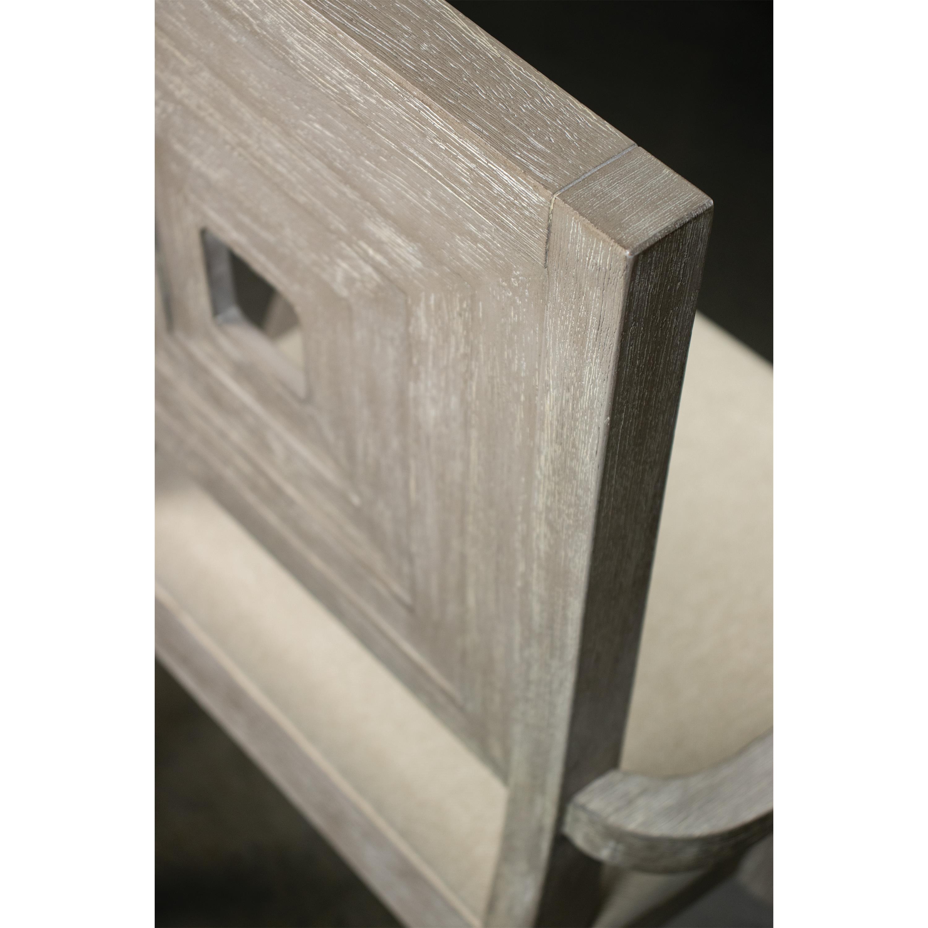 Riverside Furniture Cascade Upholstered Wood Back Arm Chair