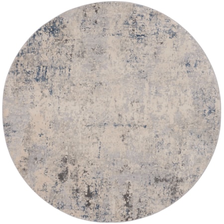 5'3" Round  Rug