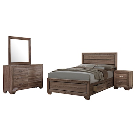 4-piece Cal King Bedroom Set