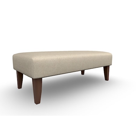 High Leg Ottoman Bench