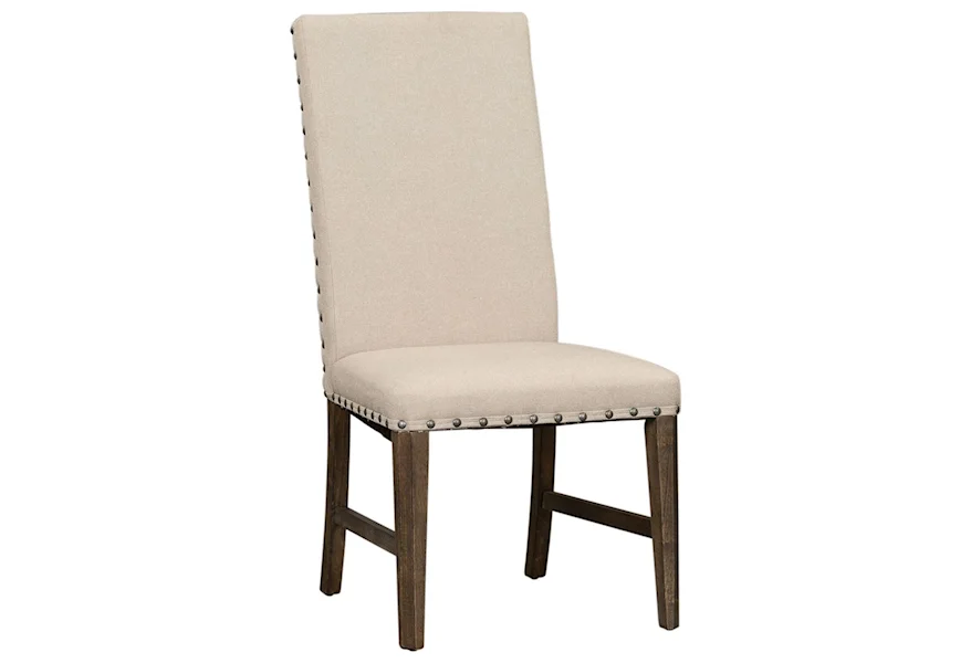 Artisan Prairie Upholstered Side Chair by Liberty Furniture at Howell Furniture