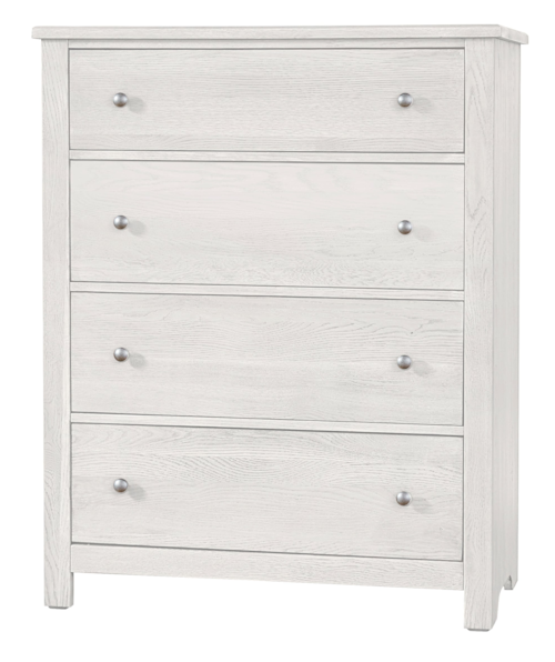 Transitional 4-Drawer Chest of Drawers