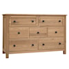 Vaughan Bassett Custom Express 7-Drawer Dresser