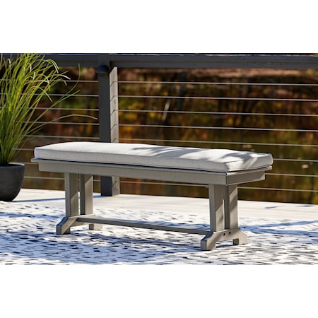 Bench with Cushion