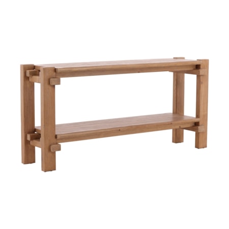Rectangular 1-Shelf Console Table
