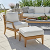 Universal Coastal Living Outdoor Outdoor Living Chair Ottoman