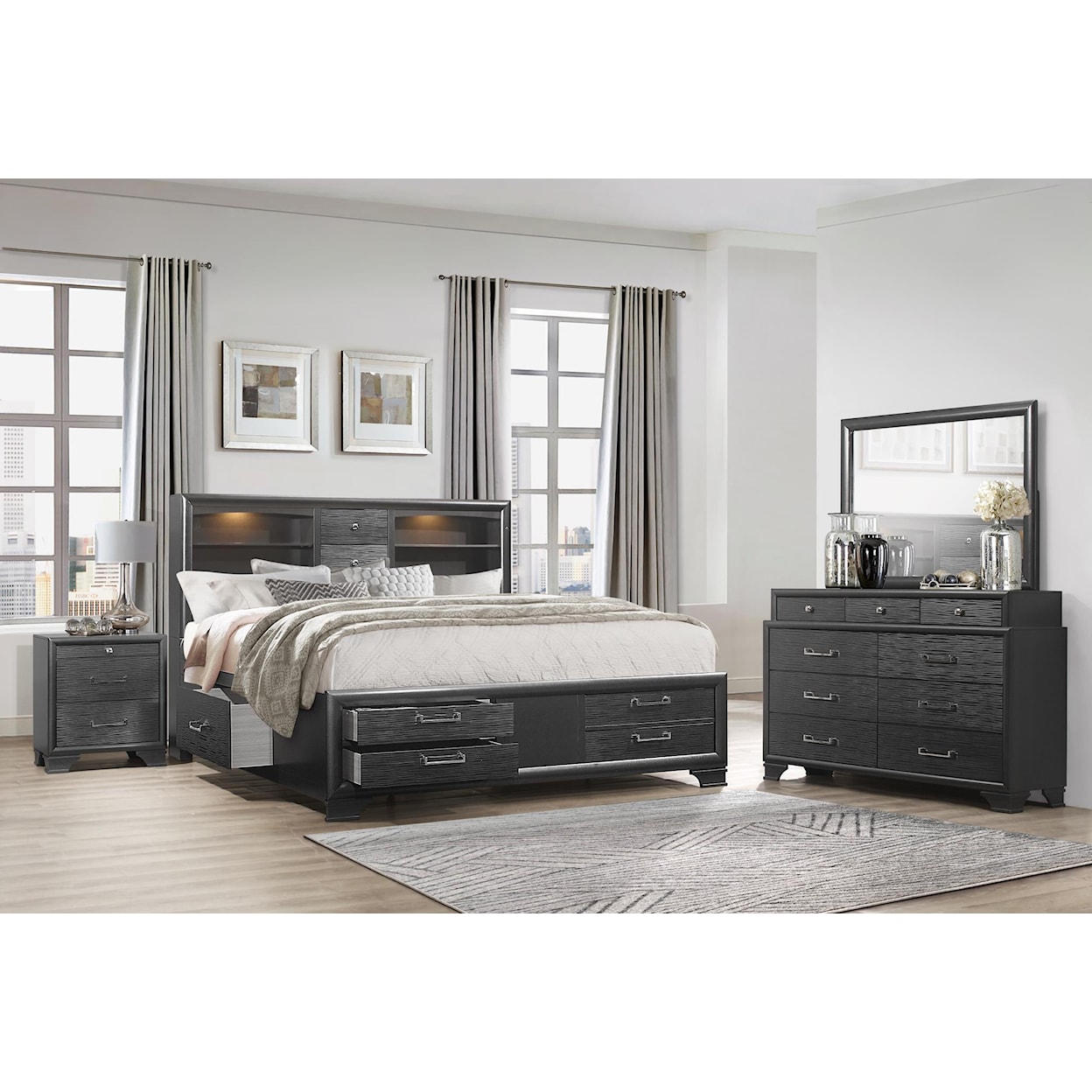 Global Furniture Jordyn 9-Drawer Dresser