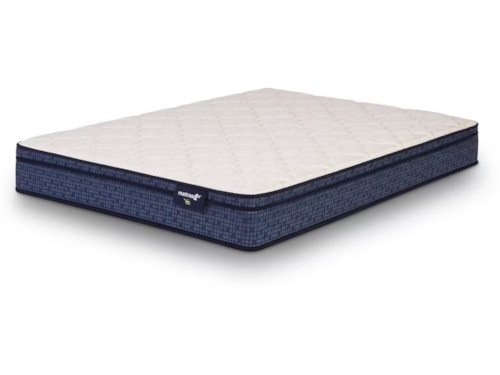 Cal King Medium Euro Top Mattress with Gel Support Foam