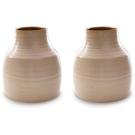 Casual Ceramic Vase (Set of 2)