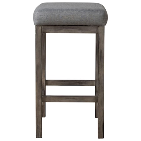 Upholstered Console Stool