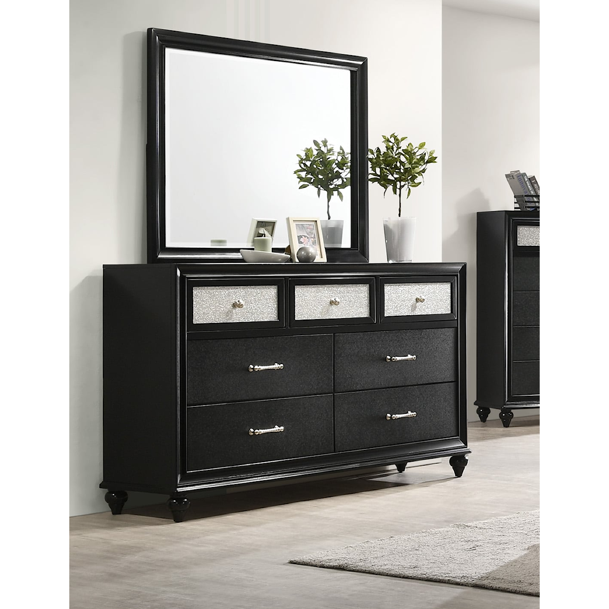 CM Lila Dresser and Mirror