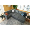 Signature Design by Ashley Millcoe 3-Piece Sectional with Pop Up Bed