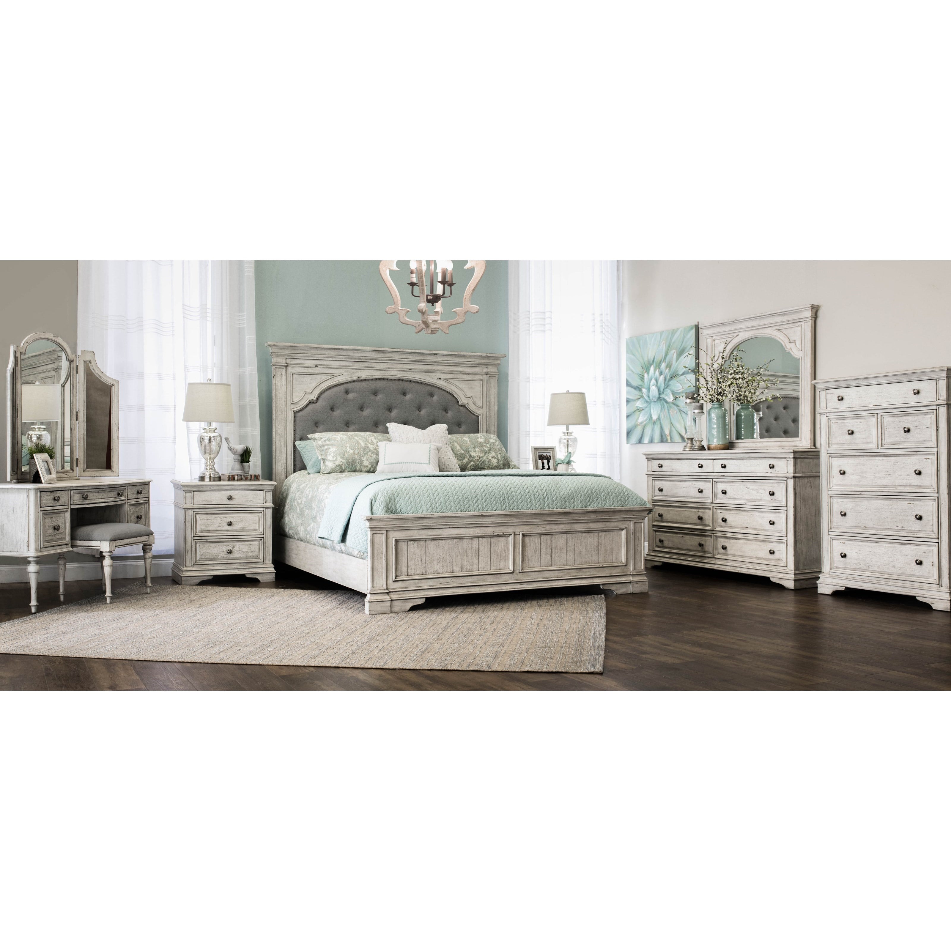 8-Drawer Dresser and Mirror Set