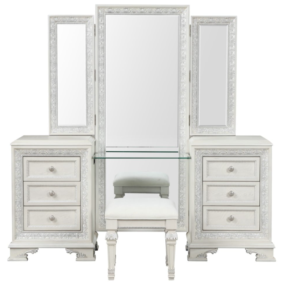 Vanity Set with Stool