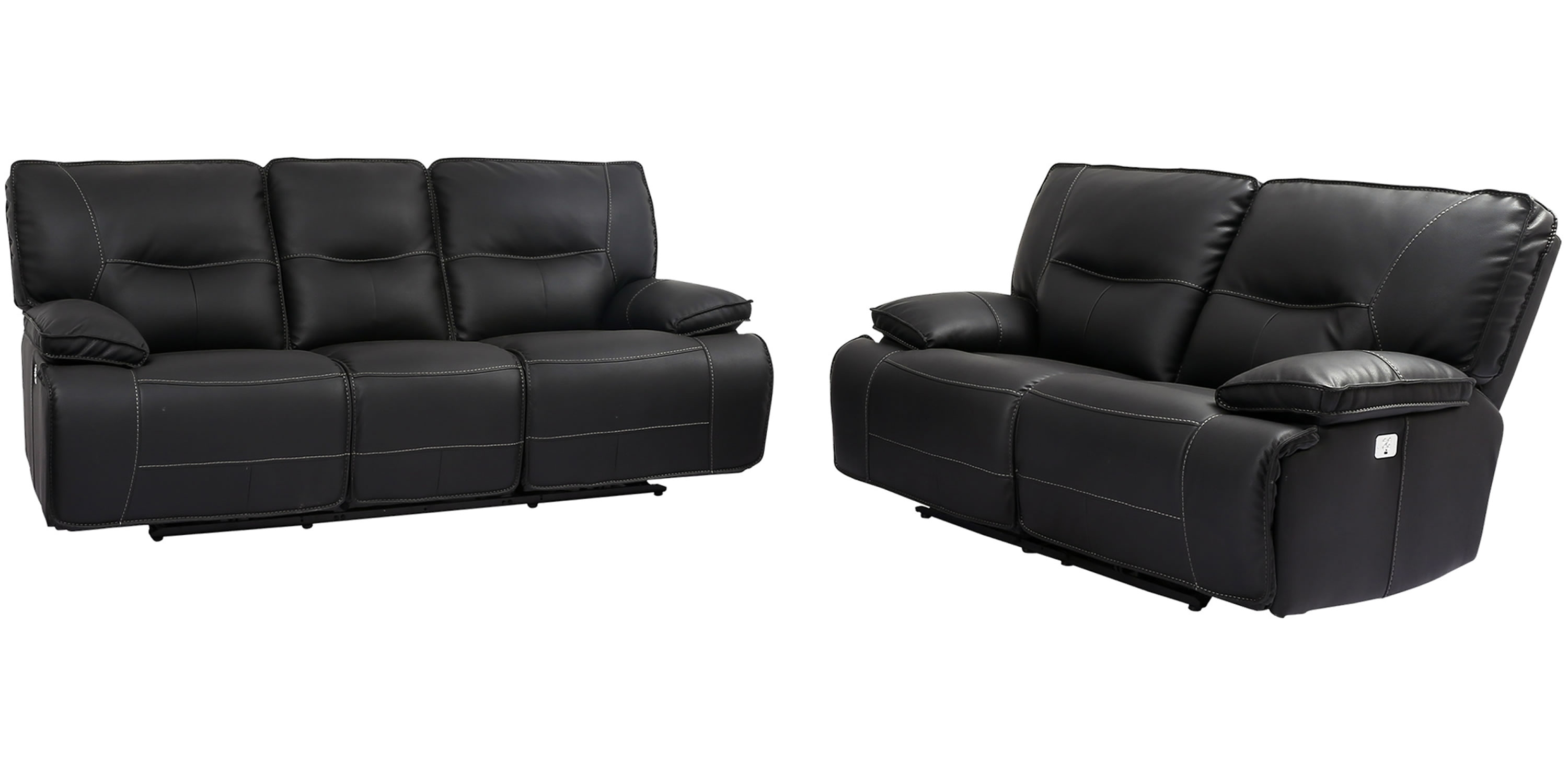 Parker Living Spartacus Power Reclining Sofa and Loveseat Set
