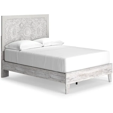 Full Panel Platform Bed