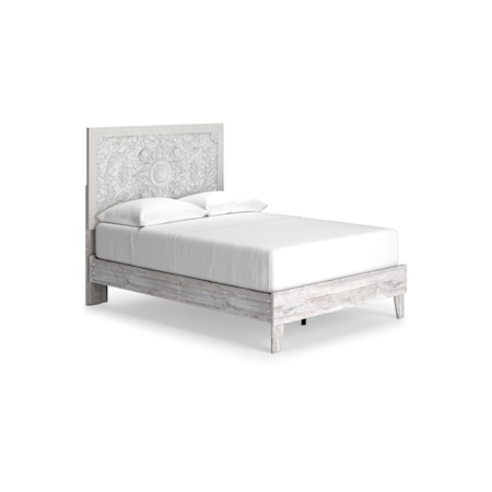 Full Panel Platform Bed