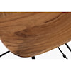 Belfort Essentials Live Edge Backless Stool