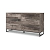 Signature Design by Ashley Furniture Neilsville 6-Drawer Dresser