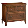 Archbold Furniture Belmont 3-Drawer Wide Nightstand