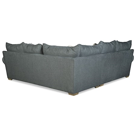 4-Seat Sectional Sofa w/ LAF Loveseat