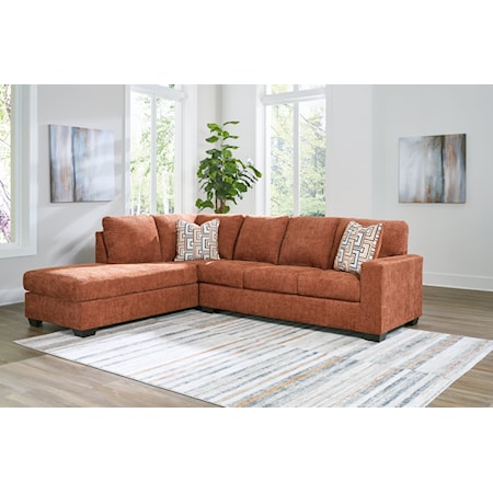 2-Piece Sectional With Chaise