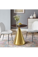 Modway Tupelo 36" Marble Dining Table
