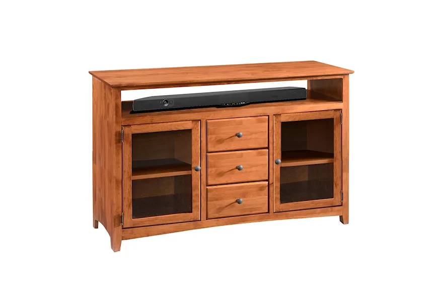 Home Entertainment 54" Console - Tall by Archbold Furniture at Esprit Decor Home Furnishings